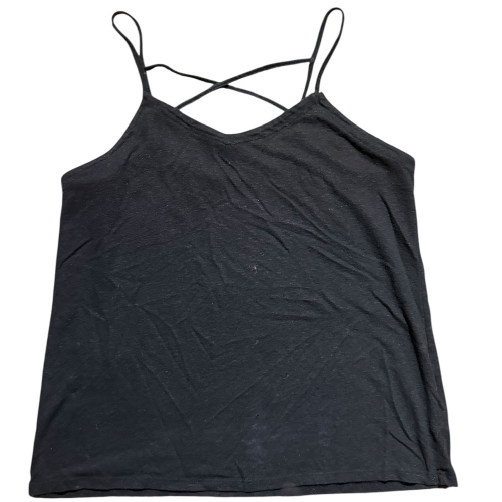 Universal Thread Black Linen Tank – Size M
